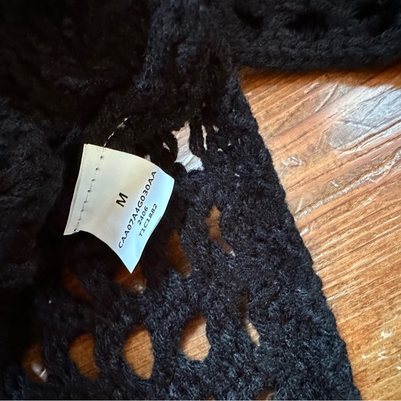 Cupshe Long Sleeve Cover-Up Crop Top 🖤 - Picture 5 of 7